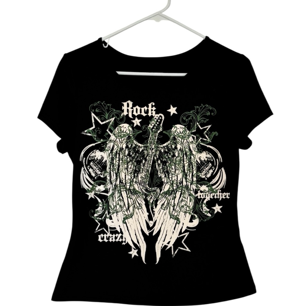 Black Graphic Tee